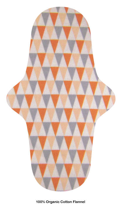 Party pads - medium økologisk flanell - symmetry