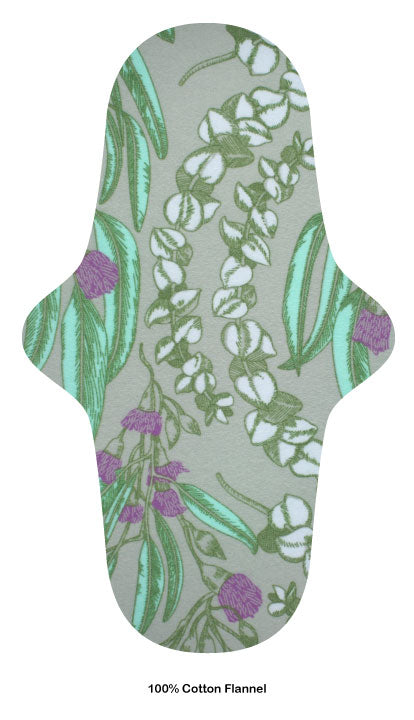 Party pads flanell - medium - eucalyptus