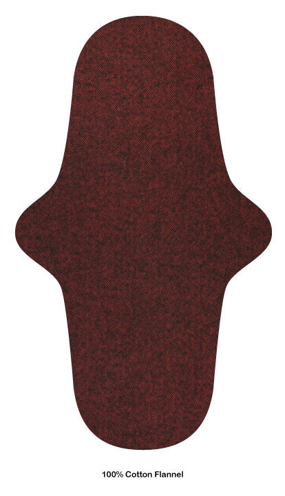 Party pads flanell - medium - tweed