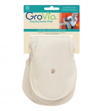 Grovia 2 pk Staydry innlegg