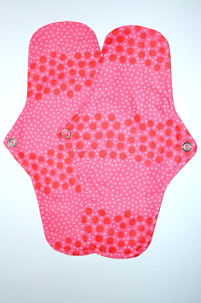 Party pads - medium - pink dots