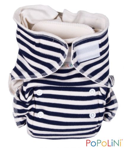 Popolini - formsydd blå stripet