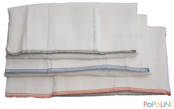 Popolini prefold av bomull