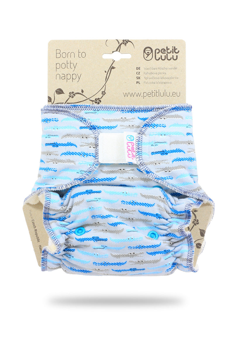 Petit Lulu formsydd - Krokodiller m/borrelås