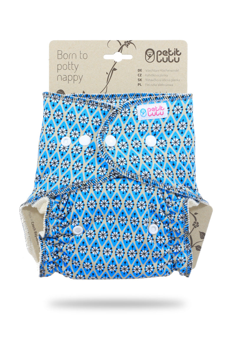 Petit Lulu formsydd - Lizzy blå m/knapper