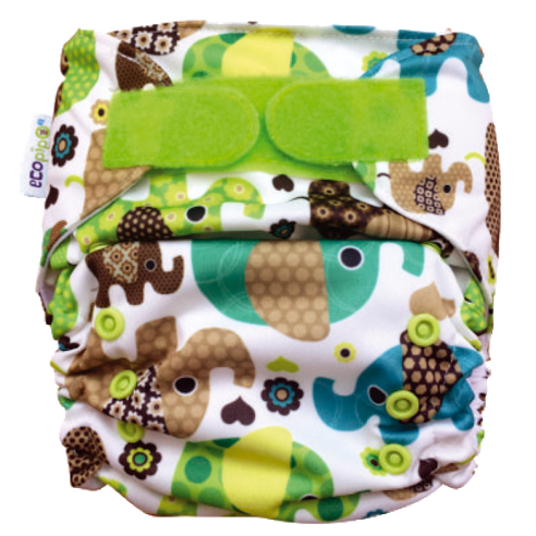 Ecopipo lommebleie - green elephants