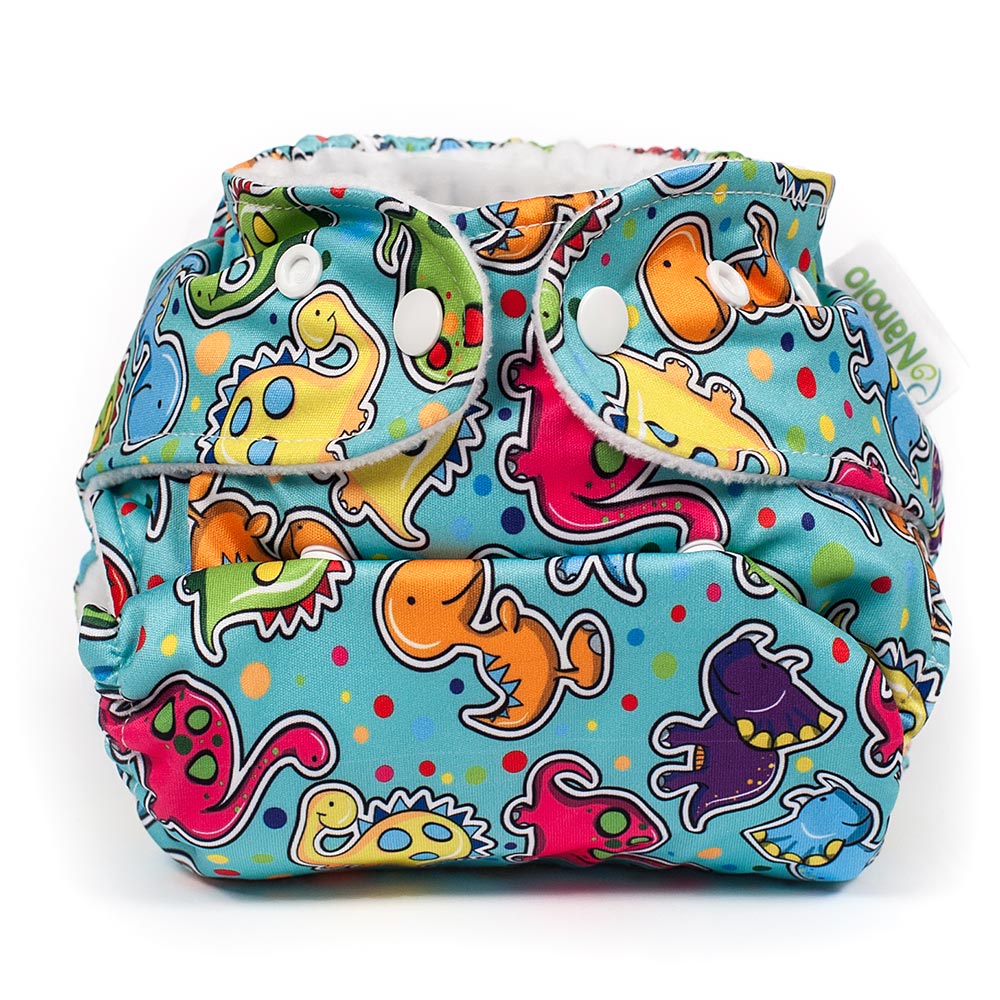 Nanolo lommebleier m/bambus - Dinosaurs