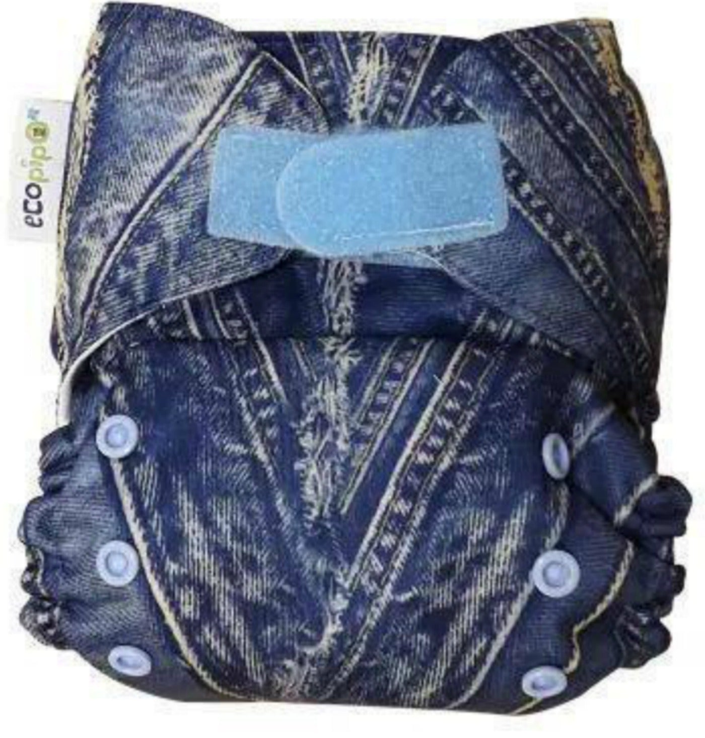 Ecopipo lommebleie - denim