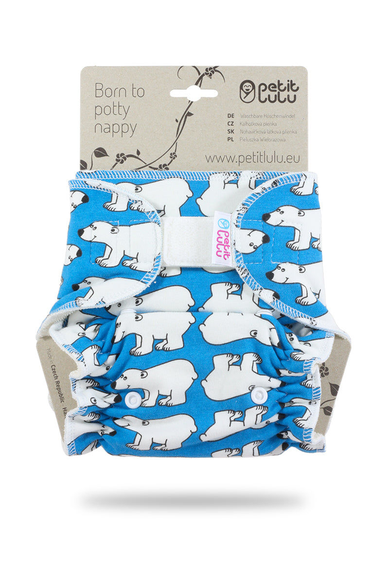 Petit Lulu formsydd - Polar bjørn m/borrelås