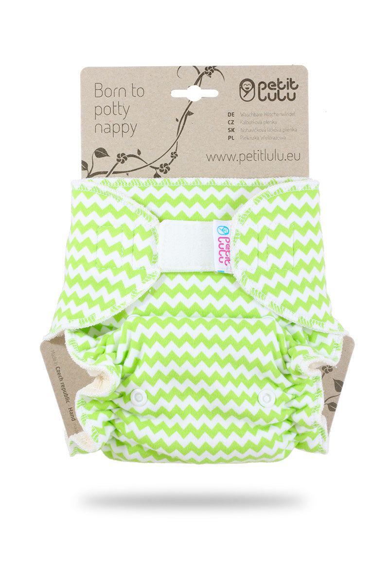 Petit Lulu formsydd - Zikk zakk m/borrelås