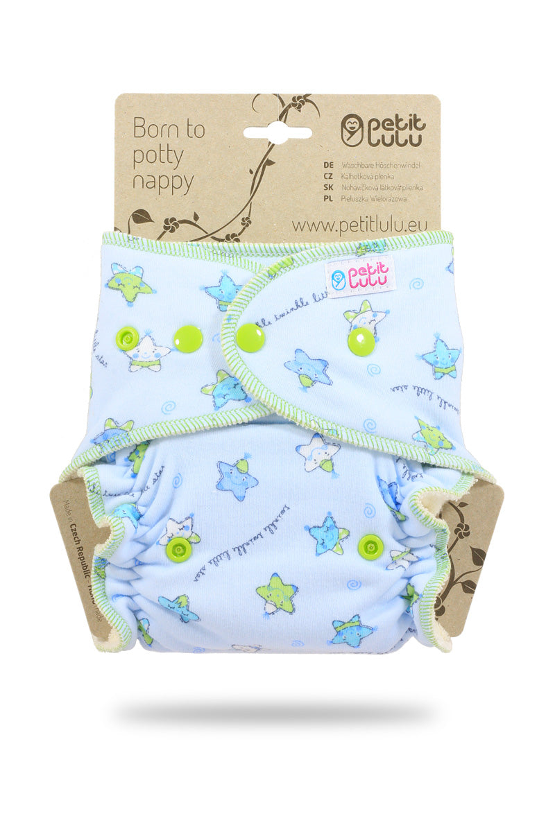 Petit Lulu formsydd - blue star m/knapper