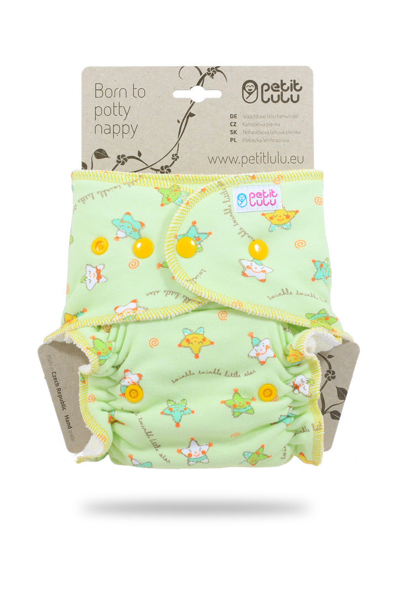 Petit Lulu formsydd - green star m/knapper