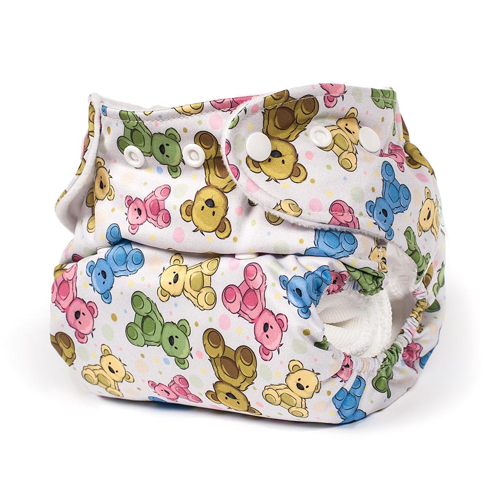 Nanolo lommebleier m/coolmax - Grey teddy bears