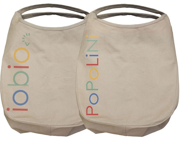 Canvas handlepose/veske av økologisk bomull