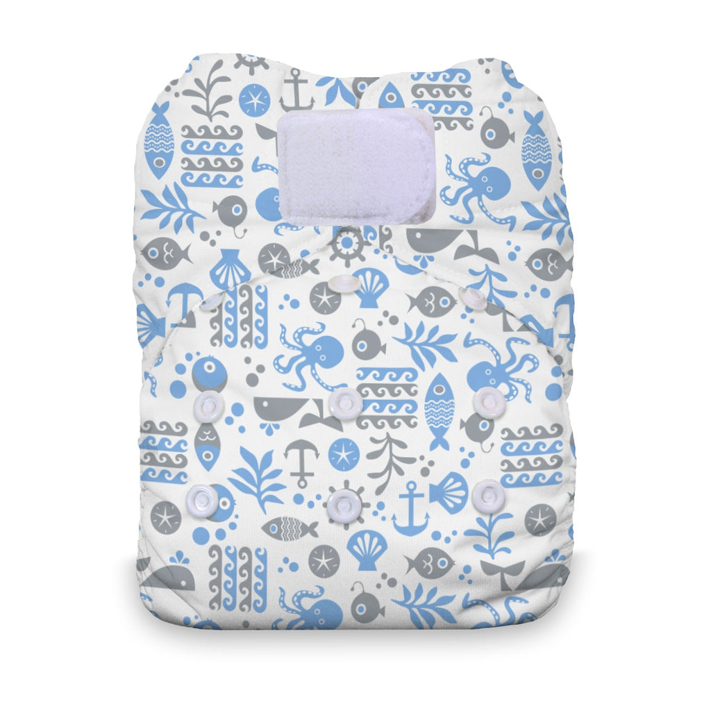 Thirsties natural aio m/borrelås - Ocean life