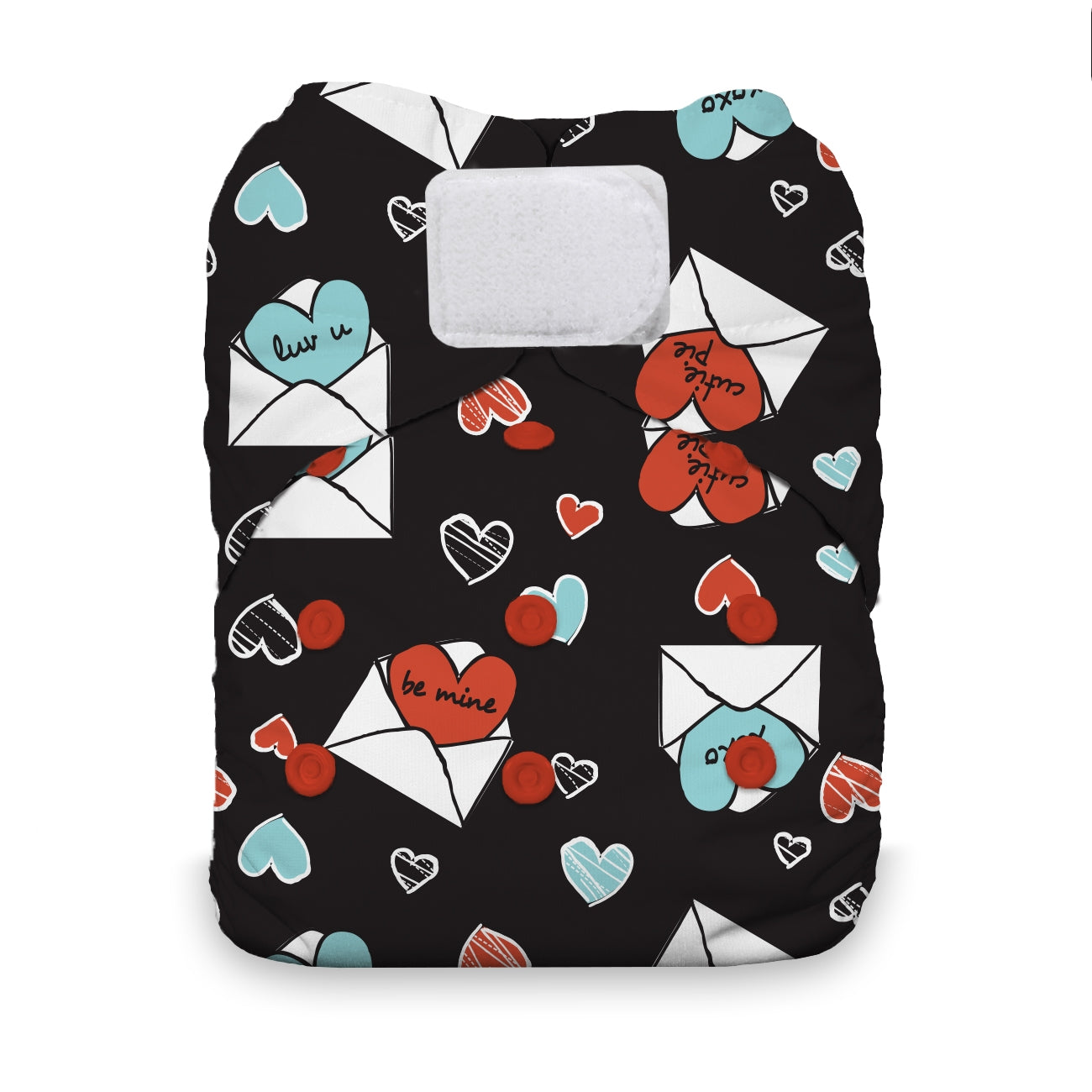 Thirsties natural aio m/borrelås - Love notes