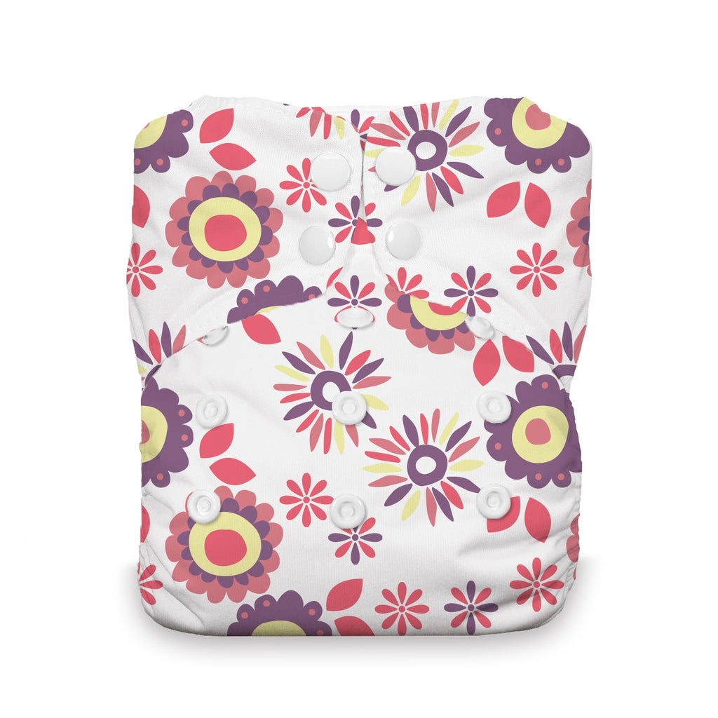 Thirsties Onesize aio m/knapper - Alice Brights