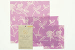 Bees wrap - 3 pk Multipakke S, M & L - Clover print