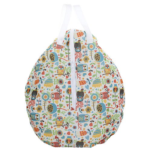 Smartbottoms hanging wetbag - Vintage owls
