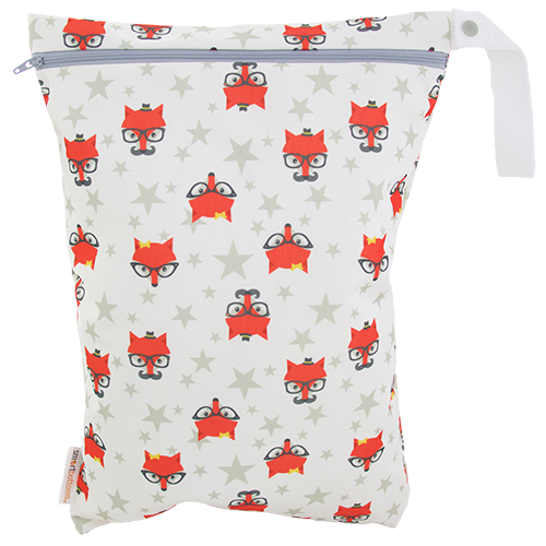 On-the-go wet bag - smartbottoms - Fantastic Hipster Fox
