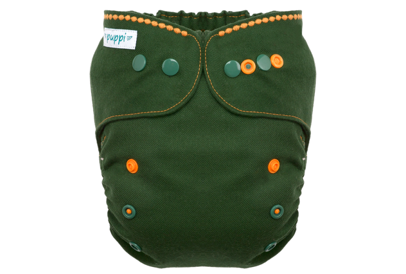 Puppi V2 onesize pluss - Dark Moss