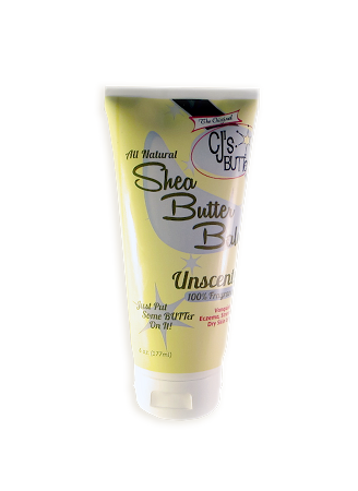 Cj's butter® shea smør salve 6 oz TUBE - Uncented