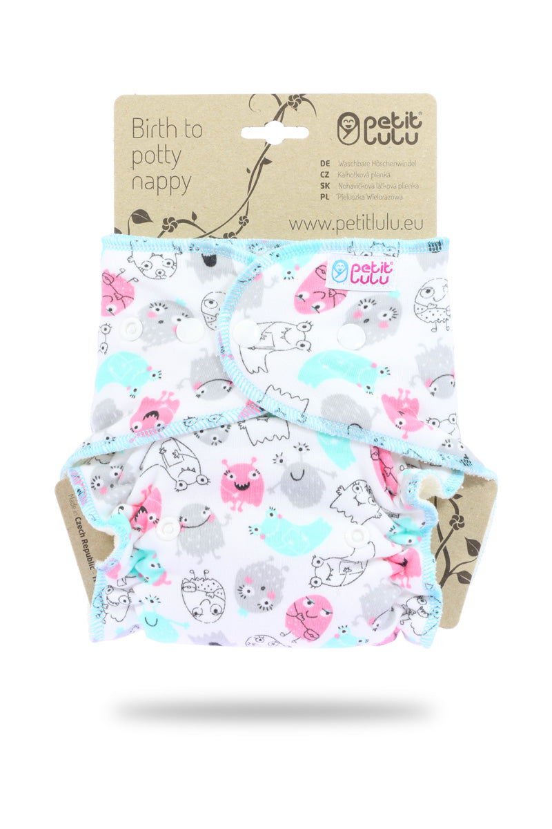 Petit Lulu formsydd - Ghosts m/knapper