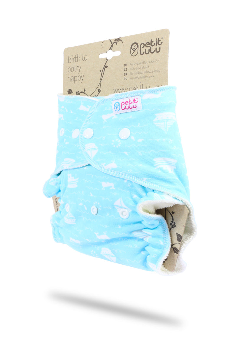 Petit Lulu formsydd - Little boats m/knapper