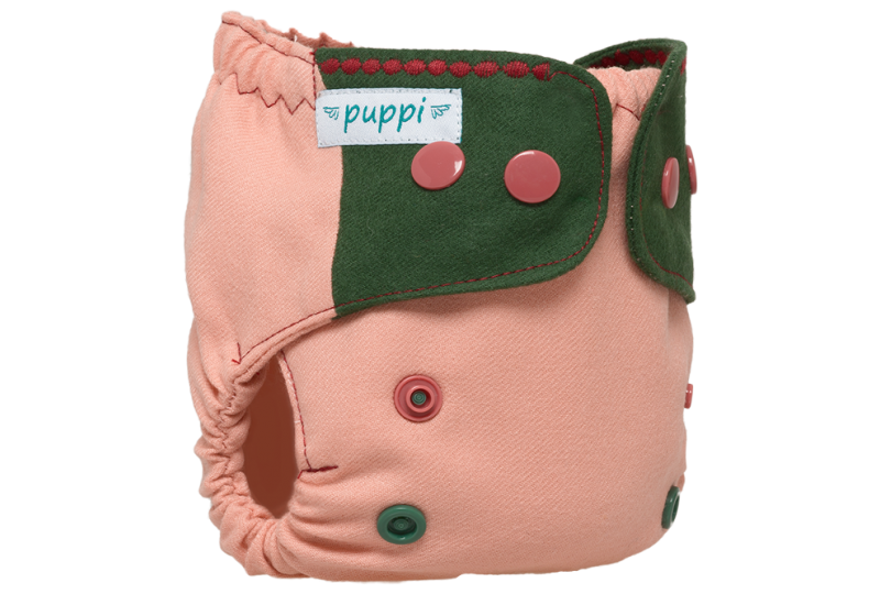 Puppi nyfødt cover - Pink Herbs