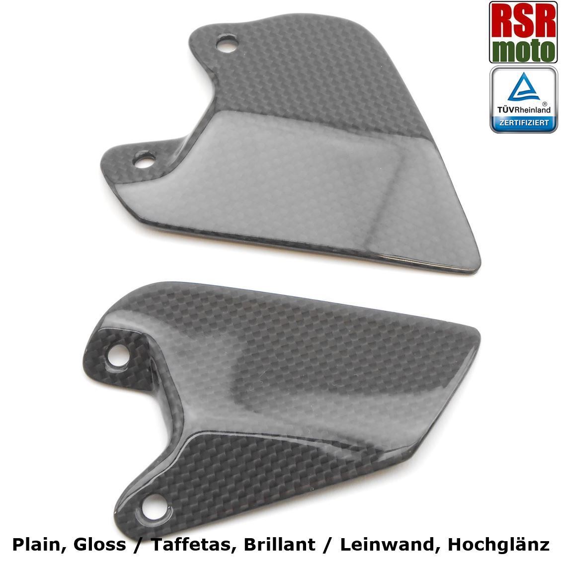 RSR Moto Ducati 748 916 996 998 100% Carbon Fersenschutz