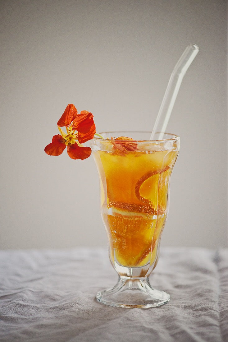 Stream straws - Skinny set - sugerør i herdet glass