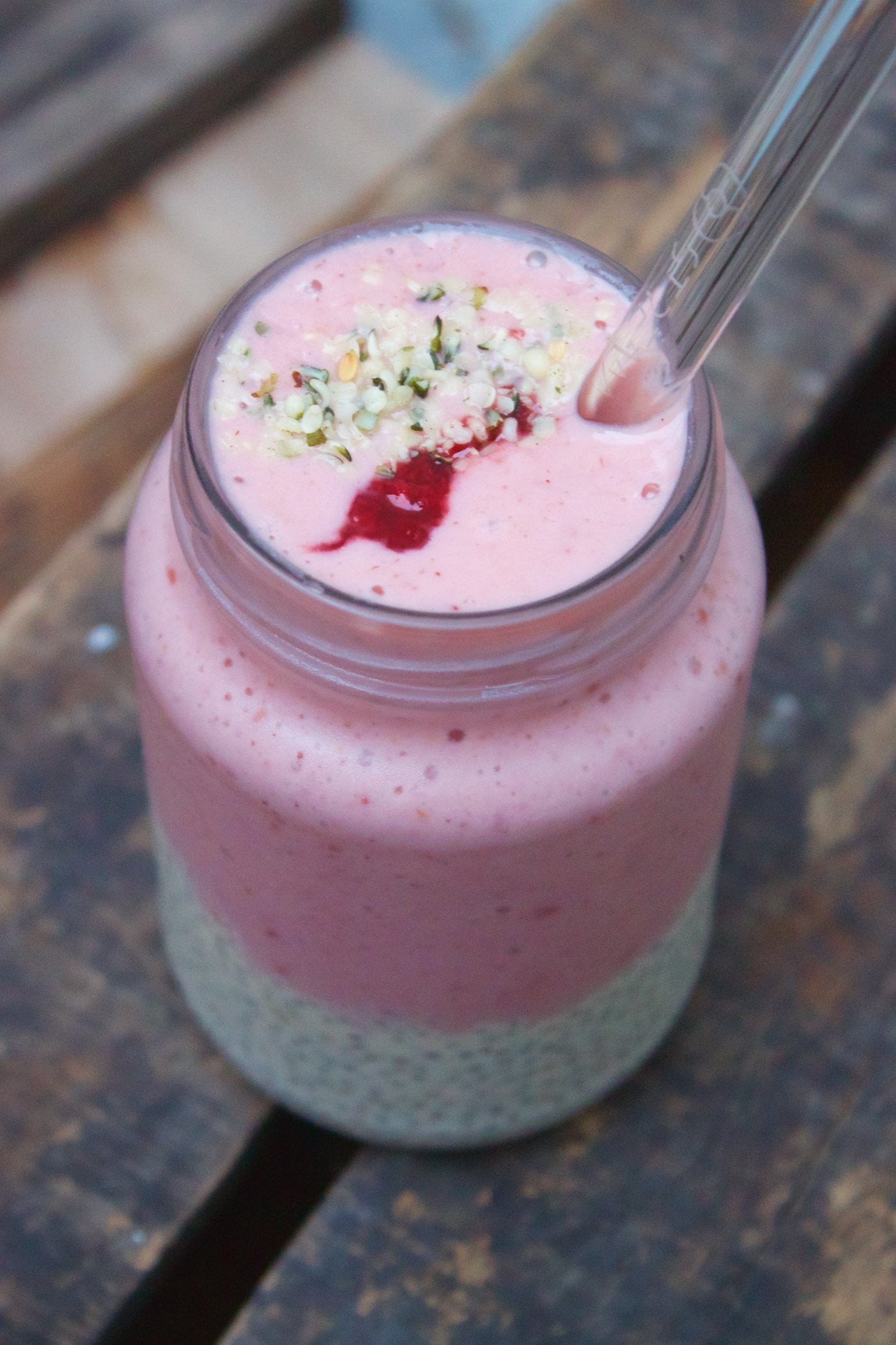 Stream straws - Smothie straight m/sand sleeve - sugerør i herdet glass