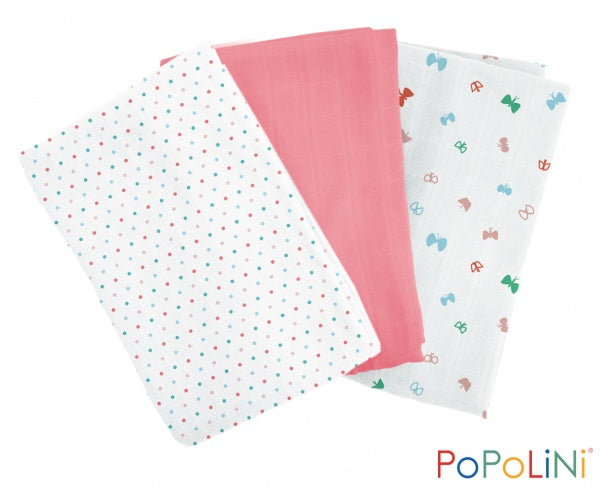 Popolini brettebleier 3 pk - Butterfly