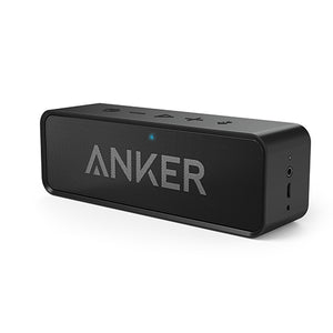 Anker SoundCore Dual-Driver Portable Wireless Bluetooth Speaker with 24-Hour Playtime, 66-Foot Bluetooth Range Built-in Mic