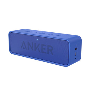 Anker SoundCore Dual-Driver Portable Wireless Bluetooth Speaker with 24-Hour Playtime, 66-Foot Bluetooth Range Built-in Mic